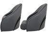 Bolster grey with balck weave side up and down view