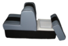 Standard back to back with balck carpet side view