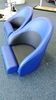 Bolster seat blue jay and black side2