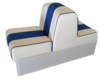 Standard back to back white and blue