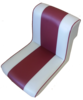 Ss03n narrow queen cap grey and burgandy