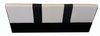 Rear seat light grey with black strip centres black carpet on base rear view