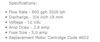 800 gph specs