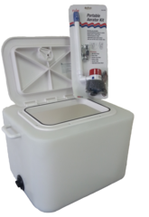 LBT03P - 55 Litre Live Bait Tank, Portable Combo