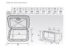 L06 tackle box dimensions